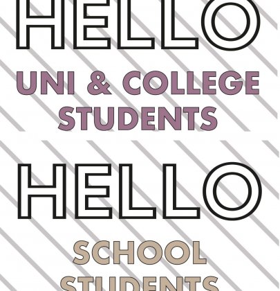 WELCOME STUDENTS!