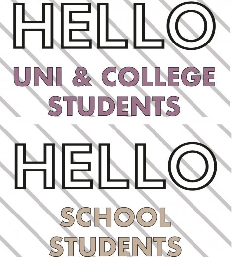 WELCOME STUDENTS!