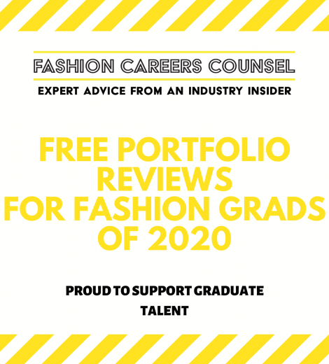 FCC Launches Graduate Programme: FREE Portfolio Reviews for Fashion Design Grads of 2020
